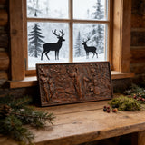 Creation of the World Wood Art: A Sacred Narrative in Warm Beechwood