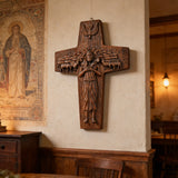 “Good Shepherd” Jesus Shepherd Wooden Wall Hanging