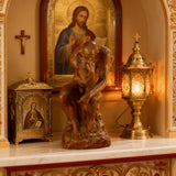 Boxwood Contemplative Sculpture | Bring Sacred Stillness into Your Daily Life