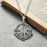 Sun Celtic Knot Copper Necklace – Light, Heritage & Timeless Protection