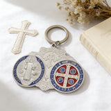 St. Benedict Keychain: A Spiritual Guardian of Faith