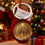 Wealth Tree of Life Keychain: A Christian Symbol of God’s Provision & Abundance