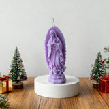 Our Lady of Guadalupe Scented Candle: A Sacred Glow of Devotion & Serenity