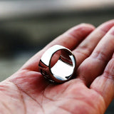 Saint Benedict Medal Stainless Steel Ring - BGCOPPER