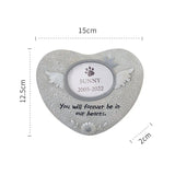 Bgcopper Pet Memorial Stone with Picture Frame - BGCOPPER