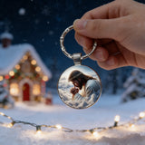 Jesus in Prayer Keychain: Carry His Presence Wherever You Go