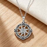 Sun Celtic Knot Copper Necklace – Light, Heritage & Timeless Protection