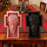 Jesus Crucifix Scented Candle: A Sacred Glow of Sacrifice & Devotion