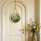 Lily of the Valley Stained Glass Suncatcher: A Radiant Symbol of Happiness and Renewal