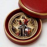 🛡️ Knight of Christ Challenge Coin – Wear the Armor of God