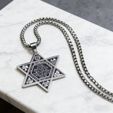 Stainless Steel Star of David Jewish Necklace: A Timeless Symbol of Heritage & Faith