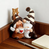 offee Couple Gnome Resin Figurine | Valentine's Day Gift