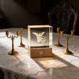 Archangel Michael 3D Crystal Lamp: A Beacon of Protection & Faith