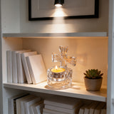 Cross Glass Candle Holder: Light Wrapped in Sacred Symbolism