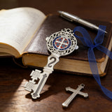St. Benedict Key Pendant: A Symbol of Protection & Faith
