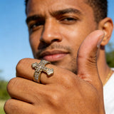 Cross Statement Ring: Wear Your Faith With Bold Elegance