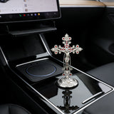 Ornate Jesus Crucifix Figurine: Elegance & Faith in One