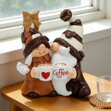 offee Couple Gnome Resin Figurine | Valentine's Day Gift