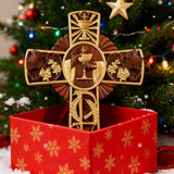 Eucharistic Chalice Wooden Cross: A Christian Symbol of the Last Supper & Redemption