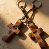 New Guardian Solid Black Walnut Wood Pendant