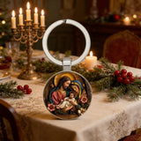 Holy Family Keychain: Carry the Warmth of the Nativity Wherever You Go