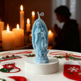 Our Lady of Guadalupe Scented Candle: A Sacred Glow of Devotion & Serenity
