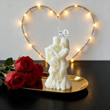 Lover's Embrace Scented Candle: Warmth Wrapped in Intimacy