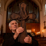 Holy Spirit Dove Wooden Cross: A Symbol of the Spirit’s Presence & Guidance