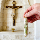 Tree of Life Enamel Mezuzah (Doorpost Prayer Scroll)