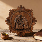 Nativity Wooden Wall Hanging