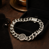 Vintage Lion King Head Cuban Link Bracelet