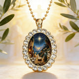Nativity Scene Pendant & Keychain: A Radiant Tribute to the First Christmas