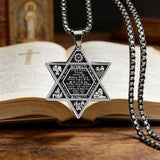 Stainless Steel Star of David Jewish Necklace: A Timeless Symbol of Heritage & Faith