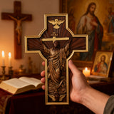 INRI Jesus Ascension Wooden Cross: A Christian Symbol of Victory & Hope