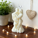 Lover's Embrace Scented Candle: Warmth Wrapped in Intimacy