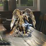 Archangel Michael Acrylic Statue: Divine Protection for Your Home & Faith Space 🛡️