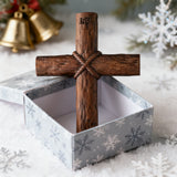 Wooden Spiral Cross: A Symbol of Christ's Sacrifice & Unity