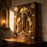 Jesus Ascension Solid Wood Relief: The Perfect Faith Gift for Disciples