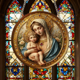 Our Lady of the Holy Child Acrylic Pendant | Divine Blessings Accompany You Through All Seasons