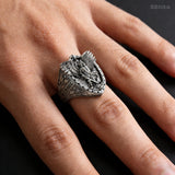 Archangel Michael Steel Titanium Ring——Giving us the strength and courage to move forward