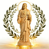 Sacred Heart of Jesus Wooden Statue: A Tribute to Unfailing Love