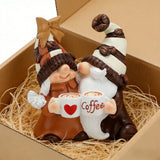 offee Couple Gnome Resin Figurine | Valentine's Day Gift