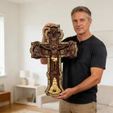 A Sacred Presence for Your Home: Hand-Carved Orthodox Cross