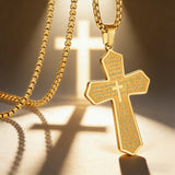 Lord’s Prayer Cross Necklace: Faith That Speaks in Every Wear