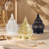 Moroccan Iron Cutout Lantern | Decorative Candle Holder