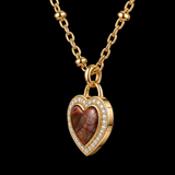 Forever in My Heart – Romantic Heart Lock Necklace | A Timeless Symbol of Love & Devotion