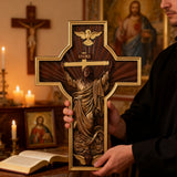 INRI Jesus Ascension Wooden Cross: A Christian Symbol of Victory & Hope