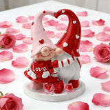 Love Heart Gnome Resin Figurine | Romantic Home Decor