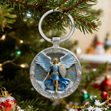 Archangel Guardian Keychain: A Christian Symbol of Divine Protection