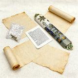 Hand-Painted Enamel Mezuzah: The Dual Essence of Faith & Craftsmanship